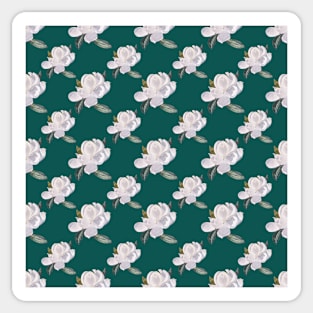 Decorator 2021 Magnolia Array on Deep Blue Green 5748 Sticker